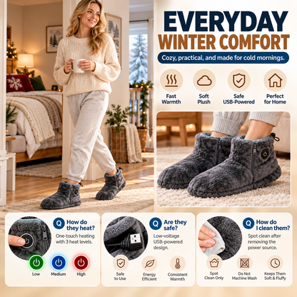 Navaraco™ HeatStep Slippers