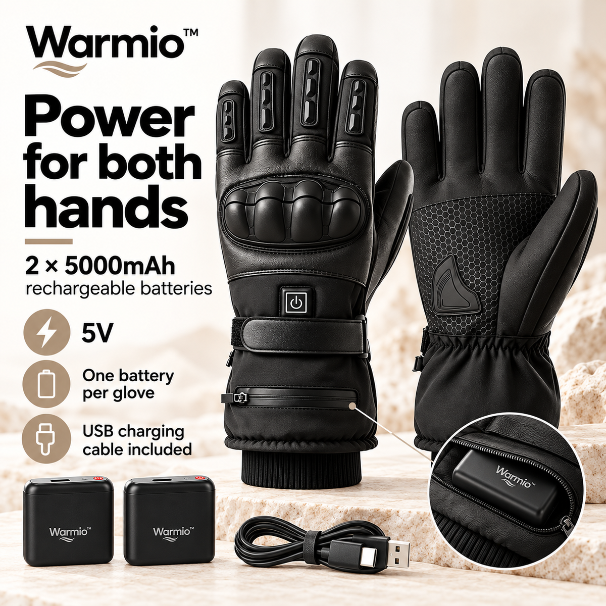Warmio™ Heated Gloves