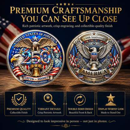 Navaraco™ United States 250th Anniversary Coin