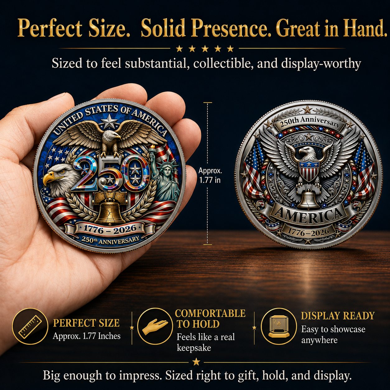 Navaraco™ United States 250th Anniversary Coin