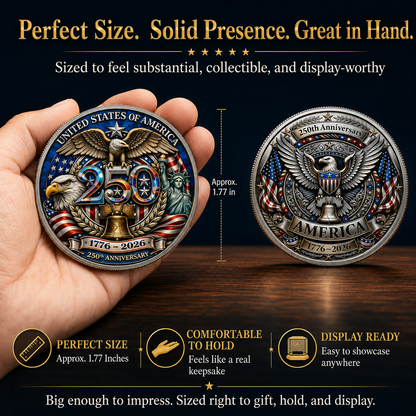 Navaraco™ United States 250th Anniversary Coin