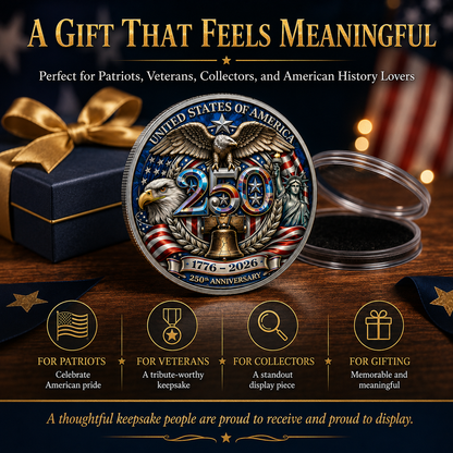 Navaraco™ United States 250th Anniversary Coin