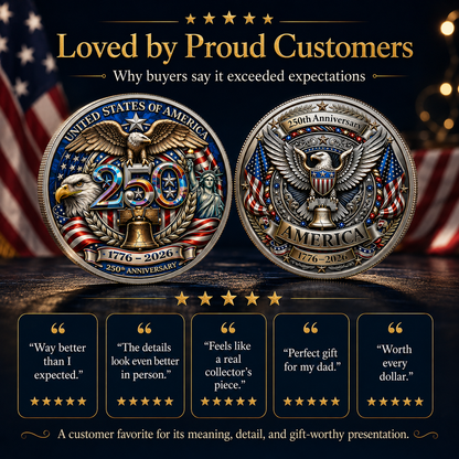 Navaraco™ United States 250th Anniversary Coin