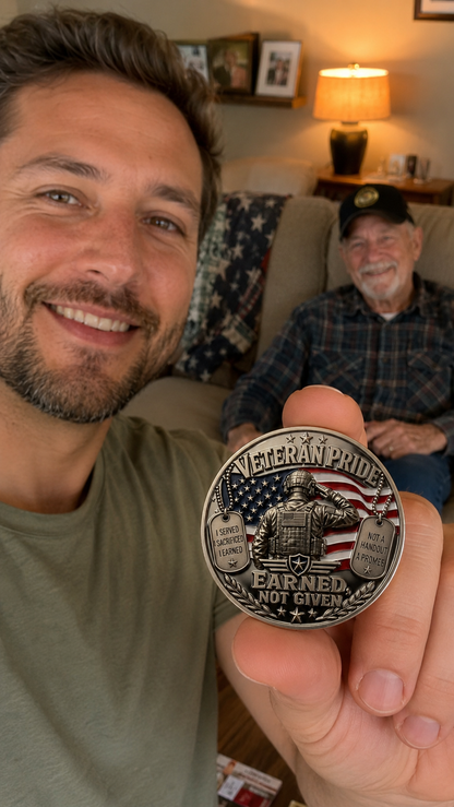 Navaraco™ DD-214 Veteran Pride Medal