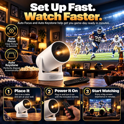 Navaraco™ HomeField Projector