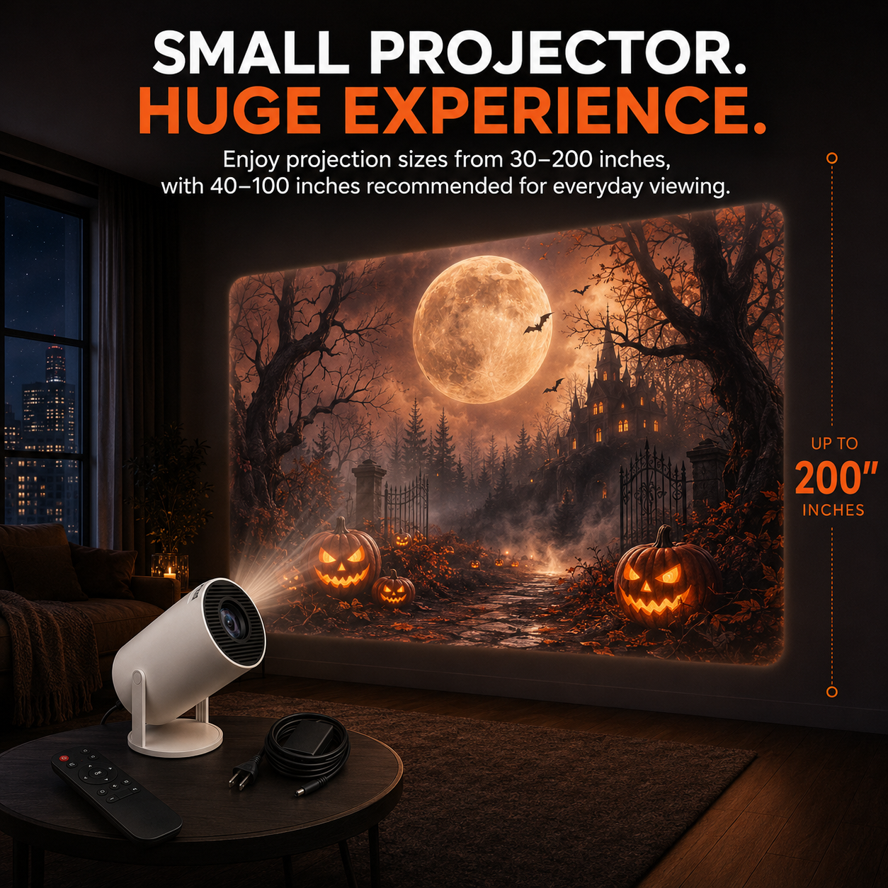 Navaraco™ Scare Cast Projector