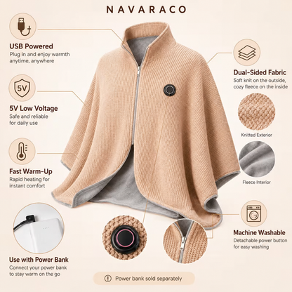 Navaraco™ Heated Blanket Wrap