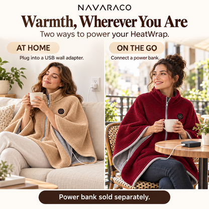 Navaraco™ Heated Blanket Wrap